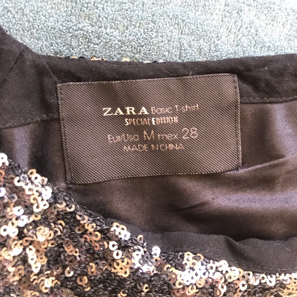 Zara sequin top - Picture 3 of 3